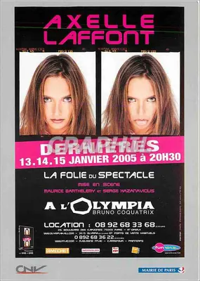 Axelle Laffont — Spektakl 'La Folie du Spectacle' w Olympia