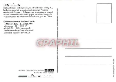 Iberyczycy — Wystawa — Galerie Narodowe w Grand Palais — Rewers