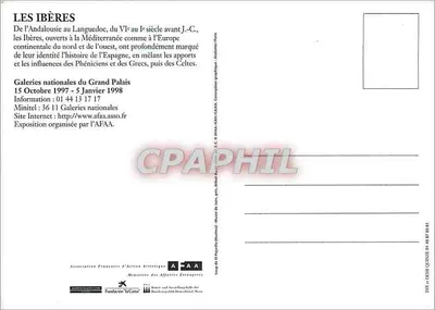 Iberyczycy — Wystawa — Galerie Narodowe w Grand Palais — Rewers