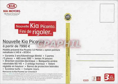 Kia Picanto — reklama samochodowa — Kia Motors — Rewers