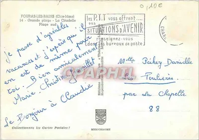 Fouras-les-Bains — widok panoramiczny — Wydawnictwo Iris — Rewers