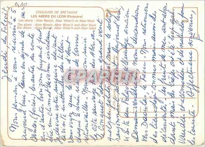 I abers del Léon — Aber Benoit, Aber Wrac'h, Aber Ildut — Colori della Bretagna — Verso