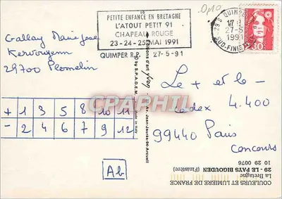 O País Bigouden — País Bigouden — editor L'Atout Petit Rouge — Verso