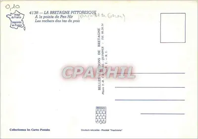 Die Spitze von Pen Hir — Die Felsen der Bohnenhaufen — Éditions de Bretagne — Rückseite