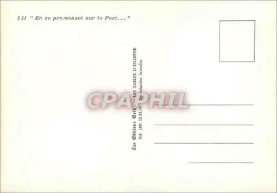 Port — Widok zardzewiałych artefaktów — Éditions D'OLONNE — Rewers
