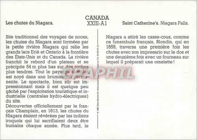 Wodospady Niagara — Kanada — Wydawnictwo Photo-Service S.A. nr XXXIII-A1 — Rewers