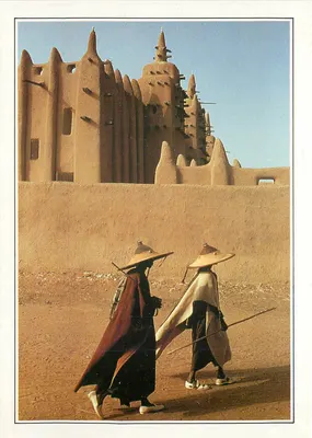 Djenné — A mesquita de argila — Mali — XXXV-C1