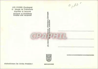 Frammenti di aghi e arpioni a due file di barbigli — Museo di Preistoria, Les Eyzies (Dordogne) — Verso