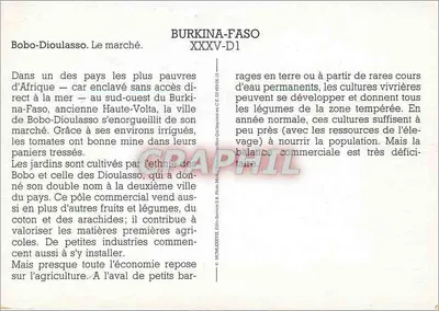 Bobo-Dioulasso — Mercado de tomates — XXXV-D1 — Verso