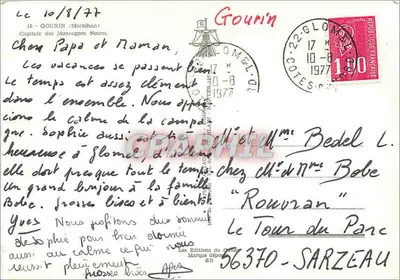 Tour of the Park — Gourin (Morbihan) — Les Éditions du Cœur — Back
