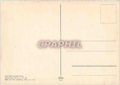 Schluchsee — widok na Feldberg — wydawca Kullage, nr 731/1 — Rewers