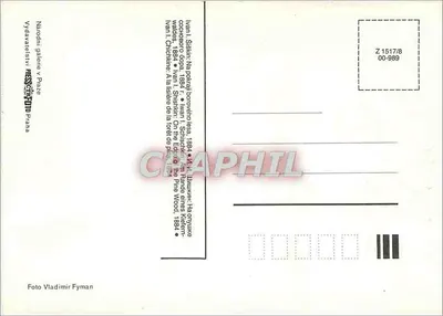 Iwan I. Szyszkin - Na granicy lasu sosnowego - Národní galerie v Praze, seria Z 1517/8 — Rewers