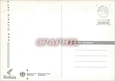 Paisagem montanhosa nebulosa — editor Bizkaia — Verso