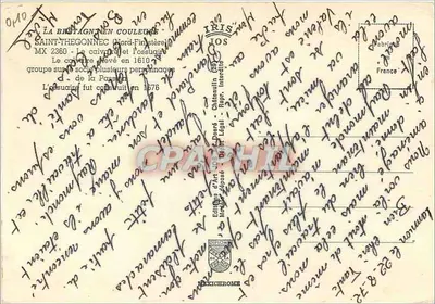 Saint-Thégonnec — Kalwaria i grobowiec — Éditions d'Art Jos — Rewers