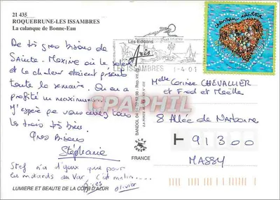 Les Issambres — Calanque de Bonne-Eau — Wydawnictwo — Rewers