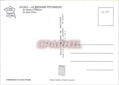 Der Ort Yffiniac — Das Wasserreservoir — Editions Y. R. Caudal, Quimper — Rückseite