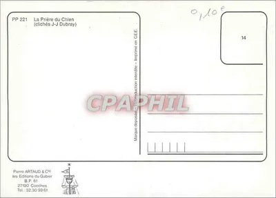 Mój Najlepszy Przyjaciel — Modlitwa Psia — Wydawnictwo Gabier — Rewers