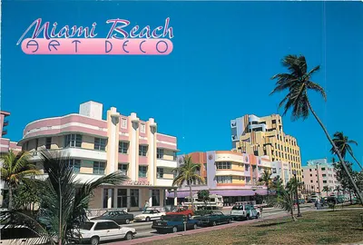 Miami Beach — Art Déco — Scenic Florida Distributors
