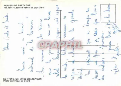 गुएरंड की प्रायद्वीपीय भूमि — रेफलेक्स डे ब्रेटेगन आरबी. 1801 — एडिशन जोस - 29150 चाटोलिन — पीछे