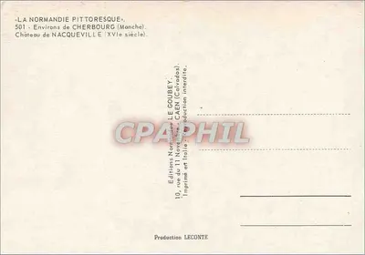 Zamek Nacqueville — okolice Cherbourgu (Manche) — Emy — Rewers