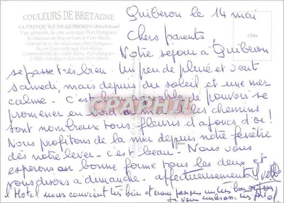 Presqu'île di Quiberon — Bretagna Sud — Colori della Bretagna — Verso