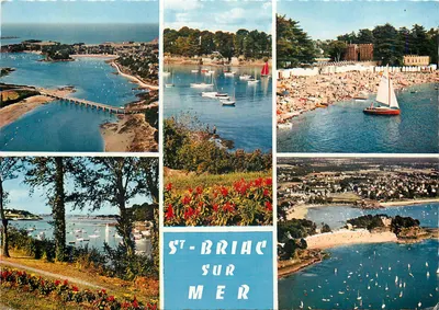 St-Briac-sur-Mer — vista aérea — Lumicap
