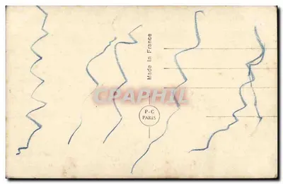 Junge Frau in Tanzkostüm — P-C Paris Nr. 1497 — Rückseite