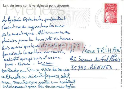 Pociąg Żółty — Wspaniałe góry — Rewers