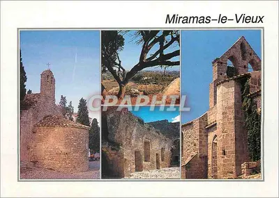 मिरामास-ले-वियू — चैपल के दृश्य, पैनोरमा और टॉवर के दृश्य