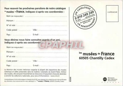 Mały Książę — Rzeźba Renée Mayot w homenadzie dla Saint-Exupéry — Réunion des Musées Nationaux — Rewers