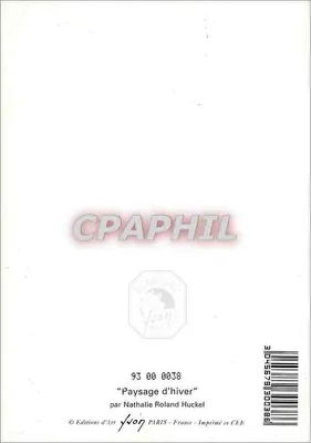 Boże Narodzenie — świeca i garlanda — Wydawnictwo Art Jyon — Rewers