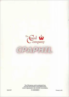 Deux colombes — Noël — The Card Company, n° D541249 — Verso