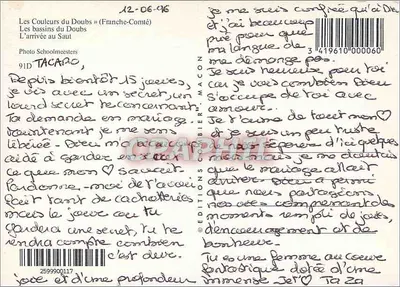Bassiny Doubs — Franche-Comté — Wydawnictwo Bier, Macon — Rewers