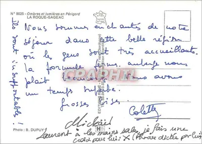 La Roque-Gageac — Périgord — Edizioni Raine — Verso