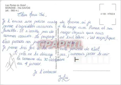 Morzine — Portes du Soleil — Wydawnictwo R.A.P. 79200 — Rewers