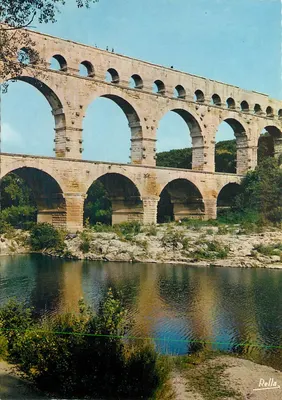 Pont du Gard — Aqueduto romano — Edições Rella