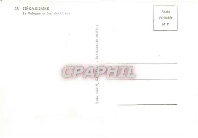 Gérardmer — A Vologne no Sami das Cuves — Foto BARIN — Verso