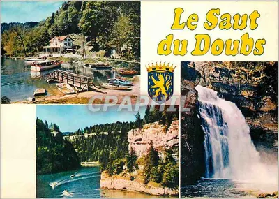 O Salto do Doubs — local turístico — editor desconhecido, número de série 35-000