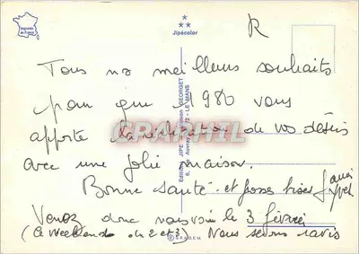 Sarthe-Kleidung — Jipécolor — Jipécolor-Editionen — Rückseite