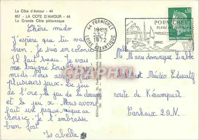 La Côte d'Amour — La Grande Côte pittoresque — Éditions ANSAC, 657 — Reverso