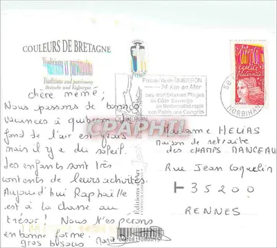 Bretaña — tradiciones y patrimonio — Éditions du Art — Reverso