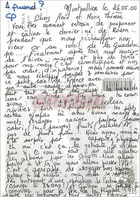 La Soufrière — Guadeloupe — wydawca nieznany, numer seryjny nie widoczny — Rewers