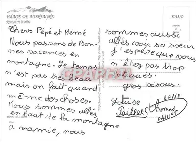 Marmota — w oknie drewnianym — Jacques Alain — Rewers