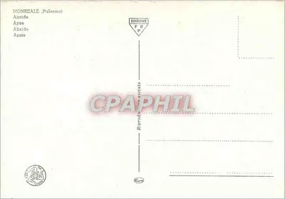 Monreale (Palerma) — Absydę — Wydawnictwo F.B.P. — Rewers