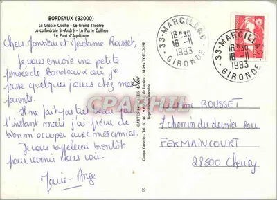 Bordeaux — De Wijnstad — Élécé — Achterkant