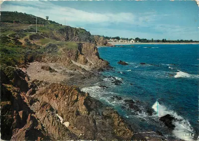 A Costa Vermelha — Argeles-sur-Mer, Os Rochos do Racou — Edições Modernas & Théolac, Limoges