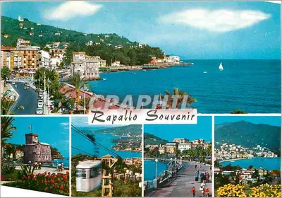 Rapallo — Widok panoramiczny i kolacje — Souvenir