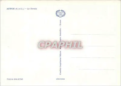 Autun (S.-et-L.) — Le Ternin — Wydawca Combier — Rewers