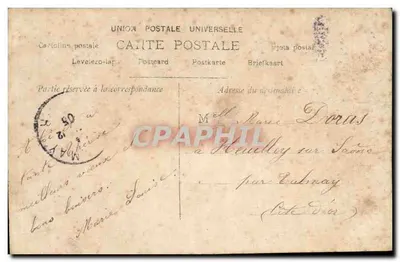 Ano 1906 — Carta postal decorativa com retratos e vista de monumento — editor desconhecido, n° 478 — Verso