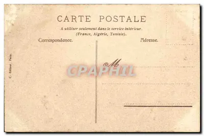 Scena di campagna — due contadini vicino a un carretto del latte — C. Editore, Parigi — Verso